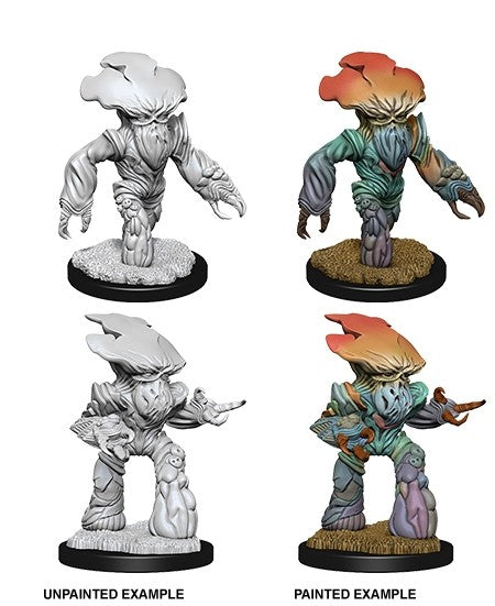 Dungeons &amp; Dragons - Nolzurs Marvelous Unpainted Miniatures Myconid Adults - Good Games
