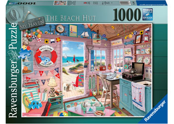Ravensburger - My Haven No.7 The Beach Hut 1000 Piece Jigsaw - Good Games