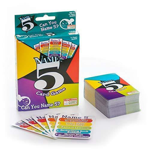 Name 5 Card Game - Good Games