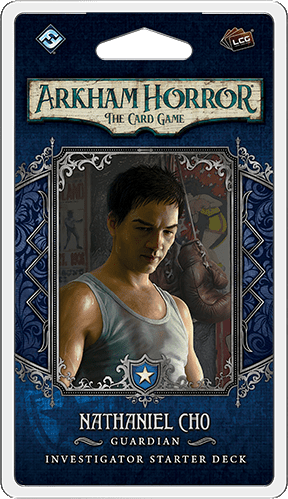 Arkham Horror LCG Nathaniel Cho Guardian Investigator Starter Deck - Good Games