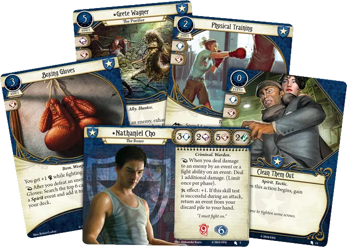 Arkham Horror - The Card Game - Nathaniel Cho - Investigator Starter Deck