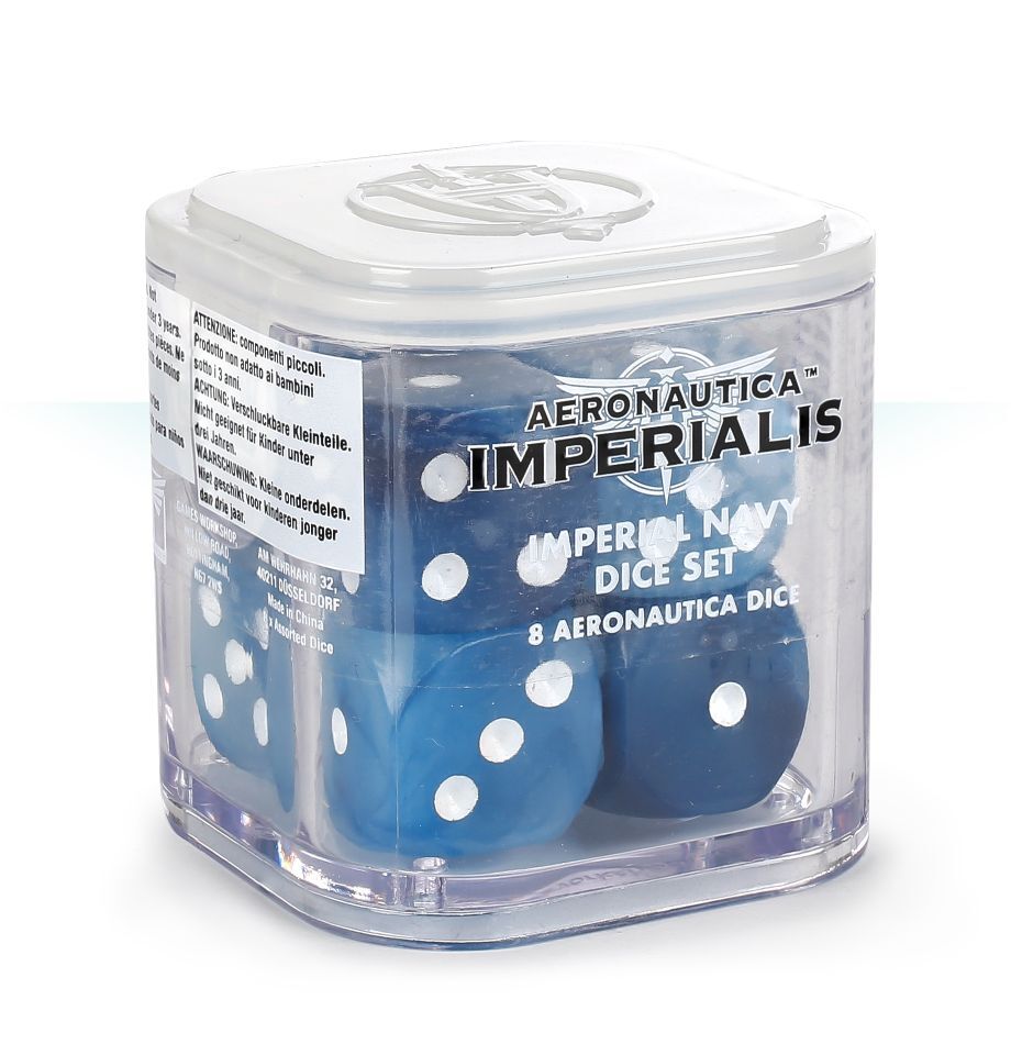 Aeronautica Imperialis Imperial Navy Dice Set - Good Games