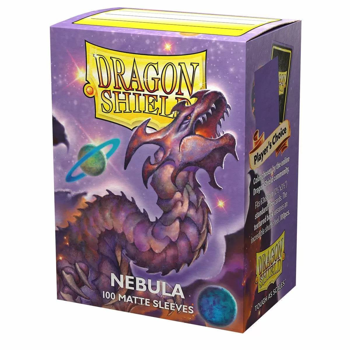 Dragon Shield - Matte Standard Sleeves Nebula Purple (100) - Good Games