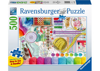 Ravensburger - Needlework Station - 500 Piece Jigsaw - Good Games