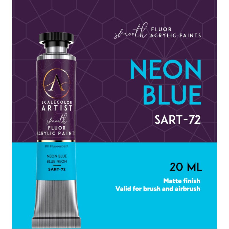 Scale 75 Scalecolor Artist Neon Blue 20ml - Good Games
