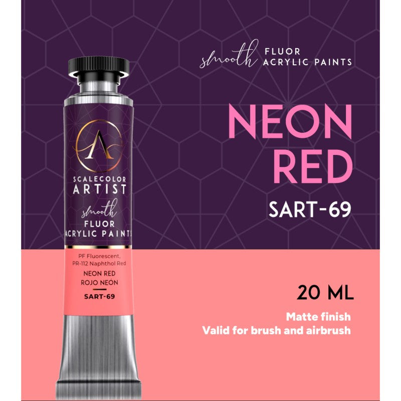 Scale 75 Scalecolor Artist Neon Red 20ml - Good Games