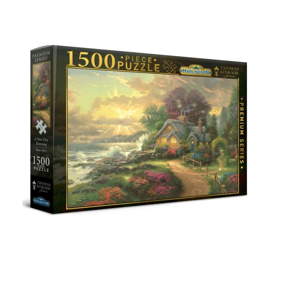 Harlington - Thomas Kinkade A New Day Dawning 1500 Piece Jigsaw