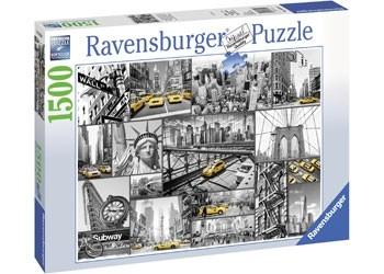 Jigsaw Puzzle New York Cabs 1500pc - Good Games