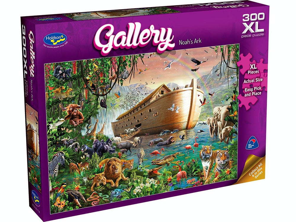 Holdson - Noahs Ark Animal Garden Gallery 300 Piece Xl Jigsaw - Good Games