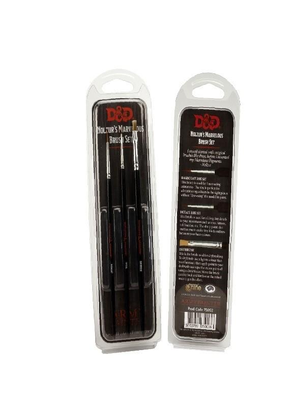 Dungeons &amp; Dragons Nolzurs Marvelous Pigments Brush Set - Good Games
