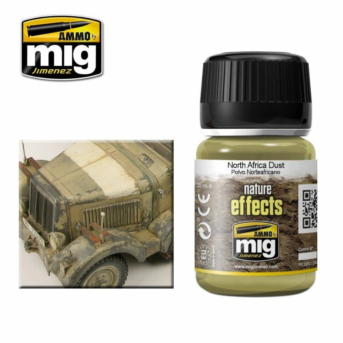 Ammo by MIG Enamel Effects North Africa Dust 35ml - Good Games