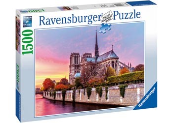 Ravensburger - Picturesque Notre Dame - 1500 Piece Jigsaw - Good Games
