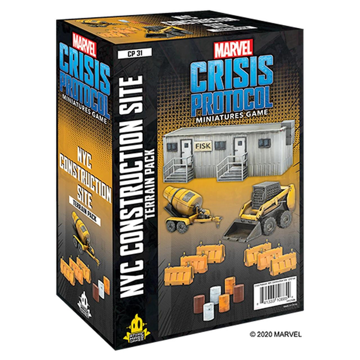 Marvel: Crisis Protocol - Nyc Construction Site Terrain Pack Expansion