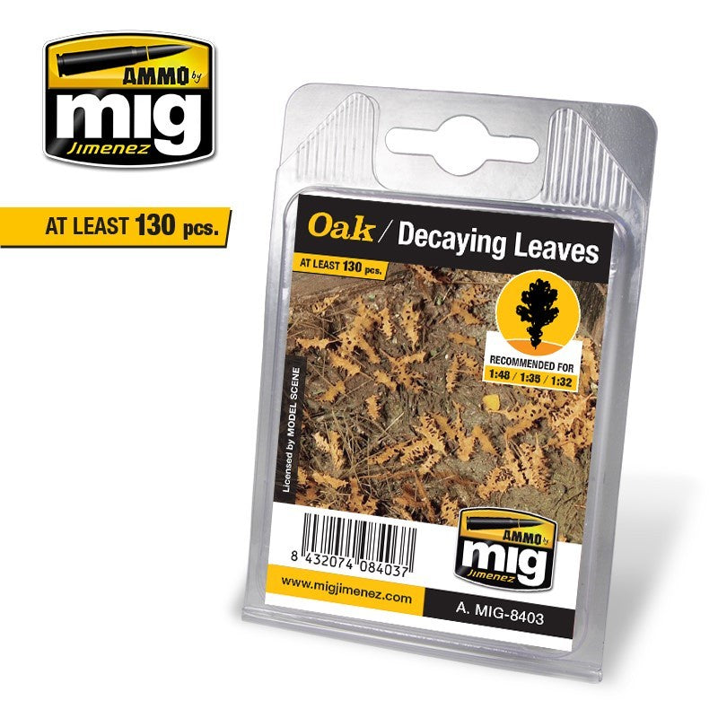 Ammo by MIG Dioramas - Leaves - Oak - Decaying Leaves - Good Games