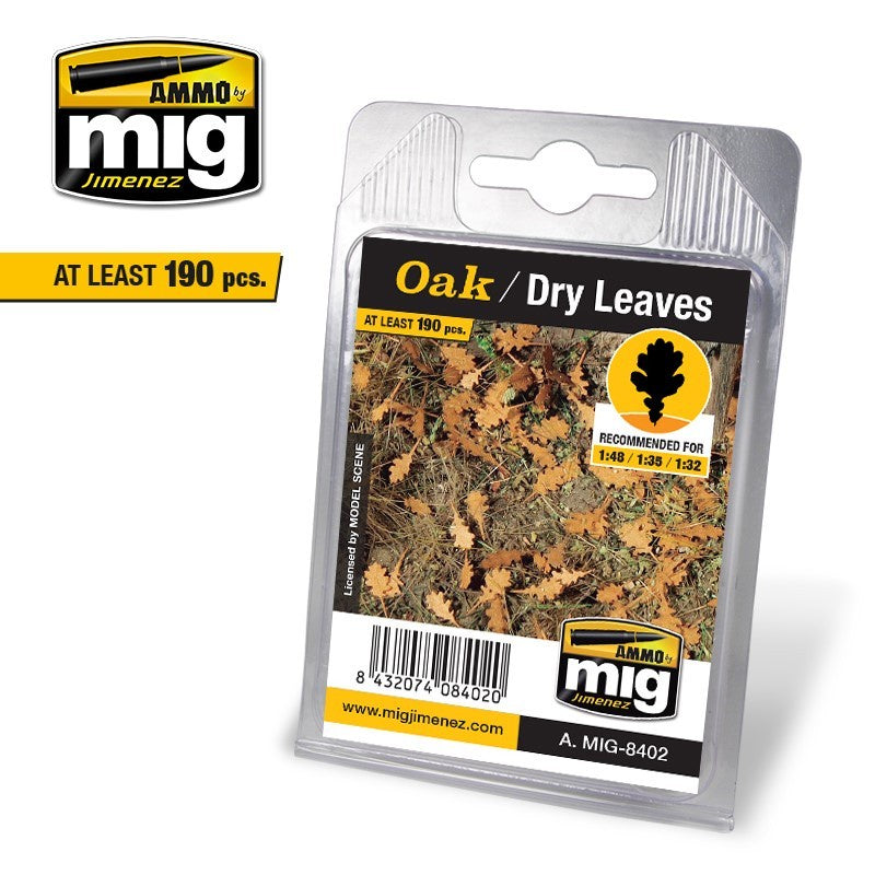 Ammo by MIG Dioramas - Leaves - Oak - Dry Leaves - Good Games