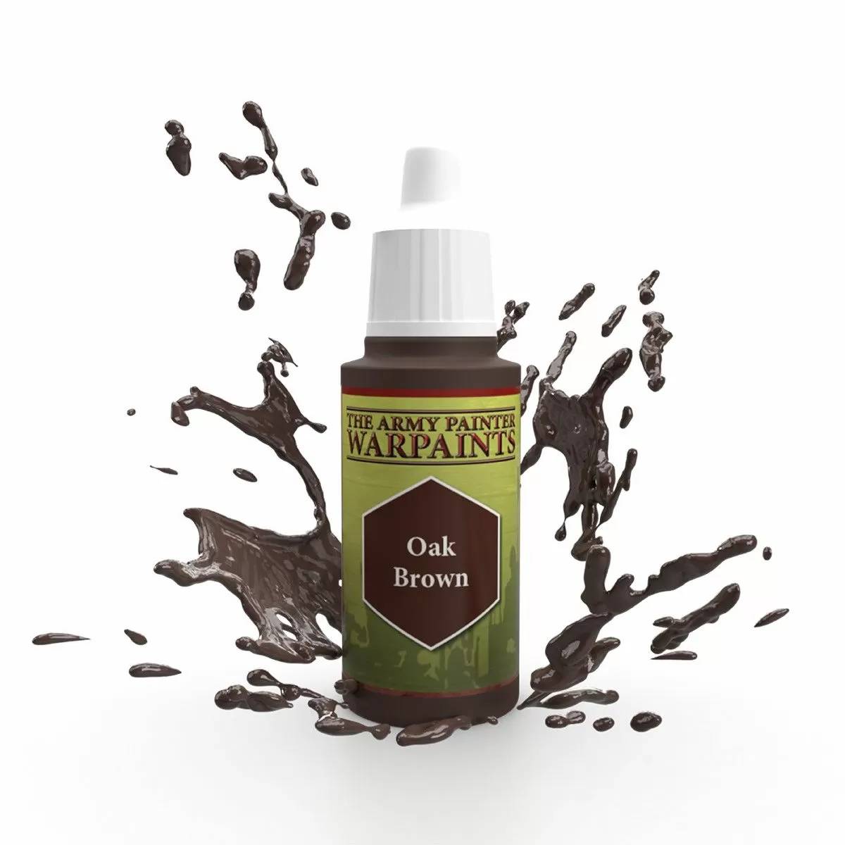 Army Painter Warpaints Oak Brown Acrylic Paint 18ml - Good Games