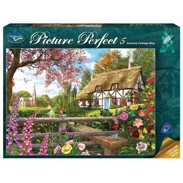 Holdson - The Old Cottage - Picture Prefect 5 1000 Piece Jigsaw - Good Games