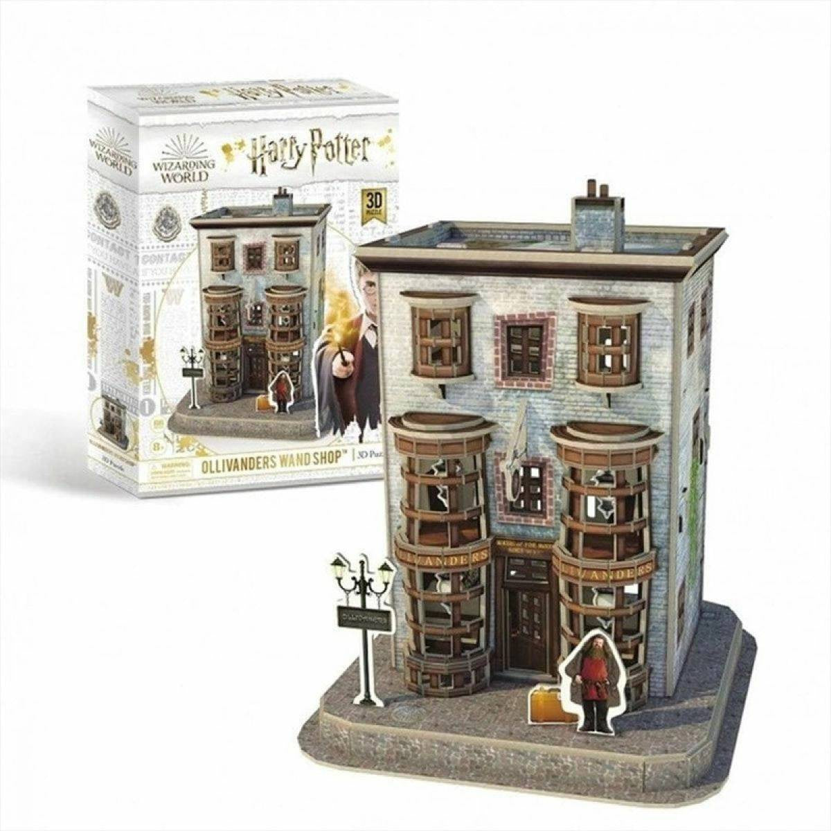 Harry Potter Ollivanders Wand Shop 66 Piece 3D Jigsaw