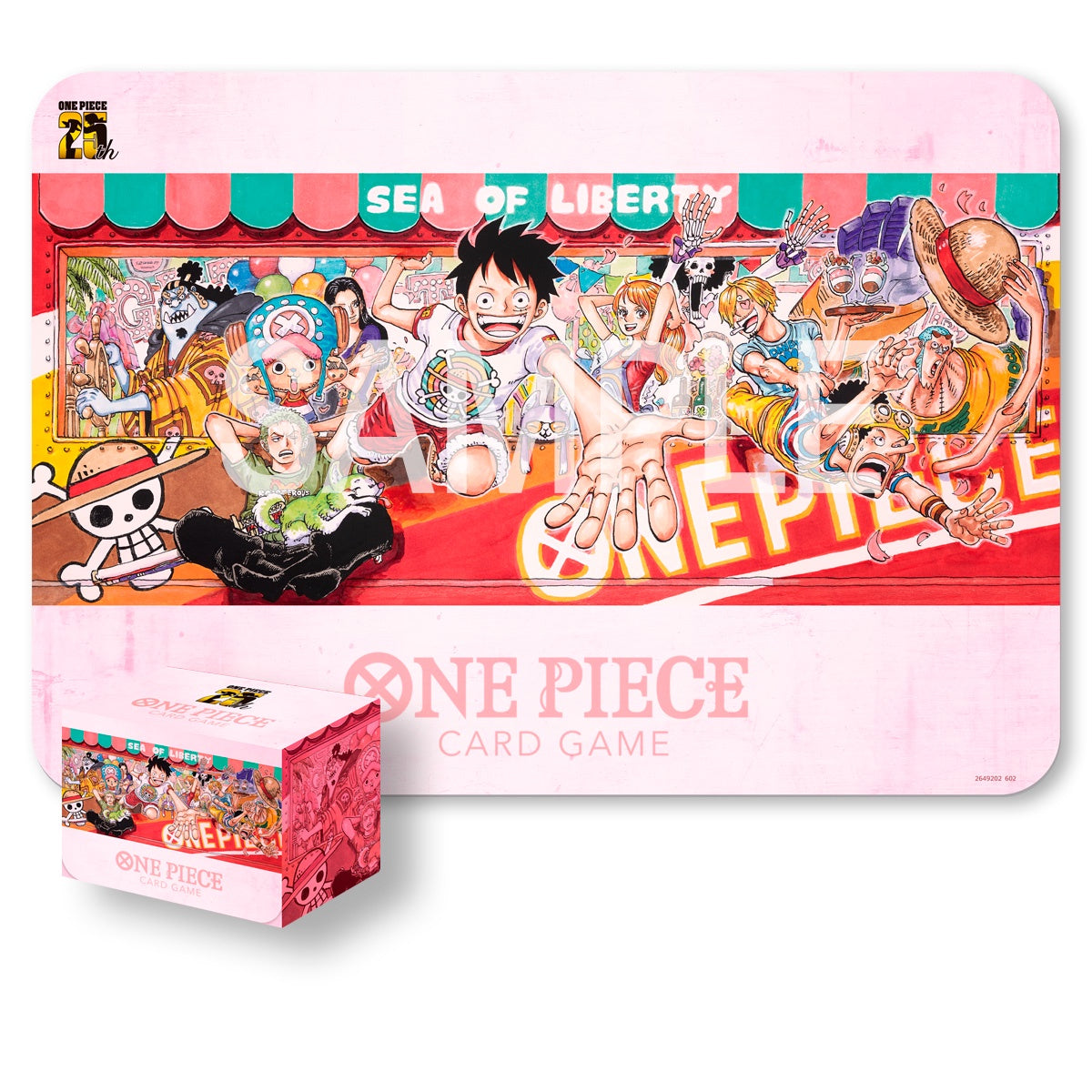 One Piece Card Game Playmat and Card Case Set 25th Edition - Good Games