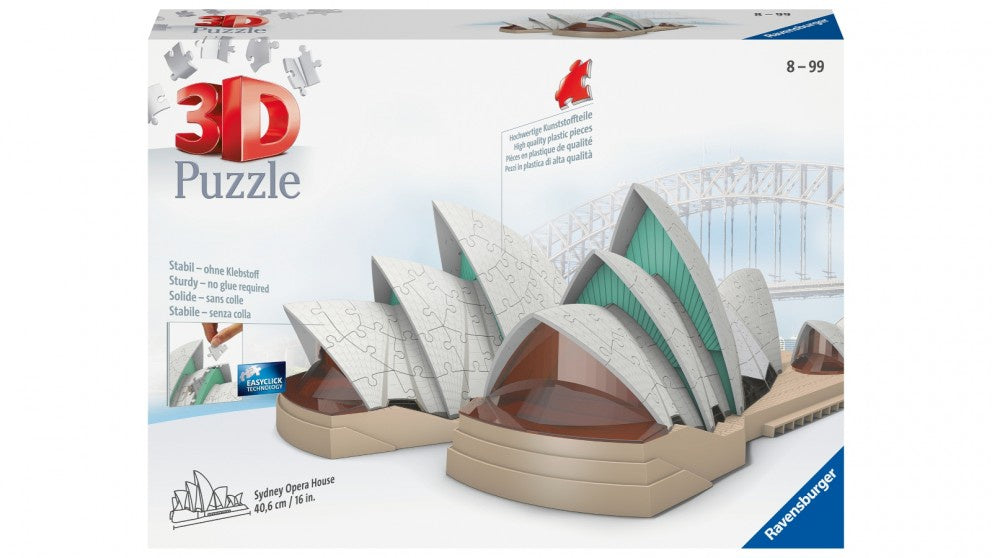 Ravensburger - 3D Sydney Opera House - 237 Piece Jigsaw