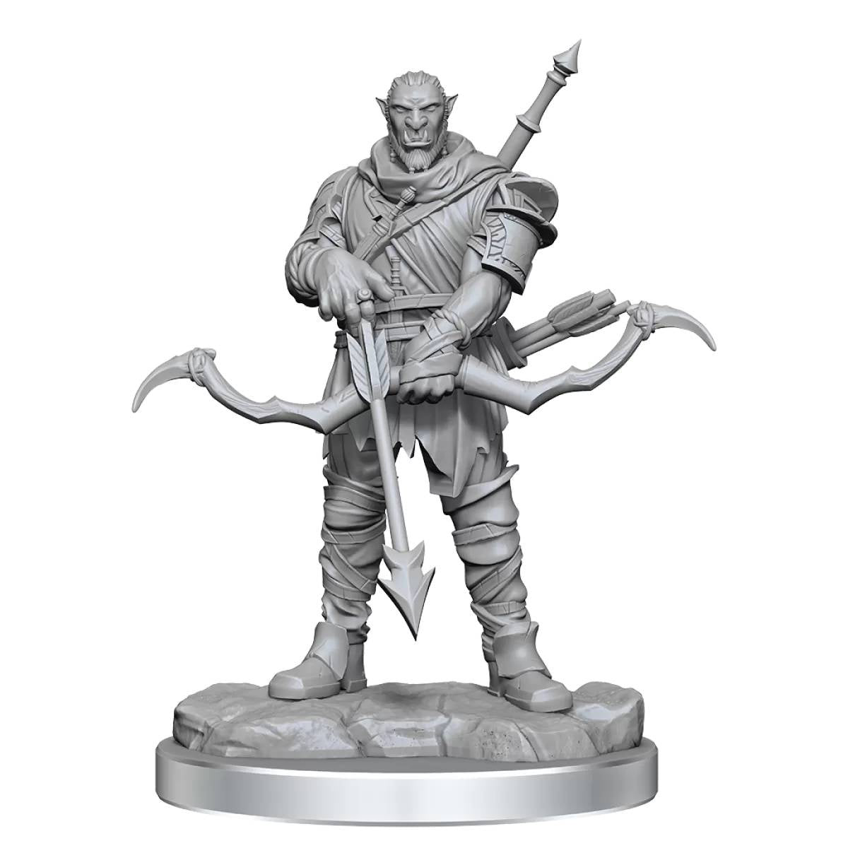 Dungeons & Dragons Nolzurs Marvelous Unpainted Miniatures Orc Ranger Male - Good Games