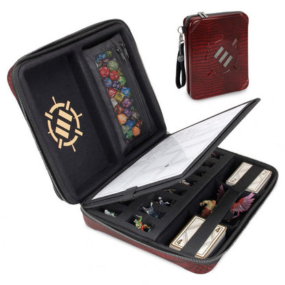 ENHANCE Tabletop RPGs RPG Organizer Case Collectors Edition (Red) - Good Games