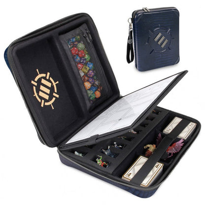 ENHANCE Tabletop RPGs RPG Organizer Case Collectors Edition (Blue) - Good Games