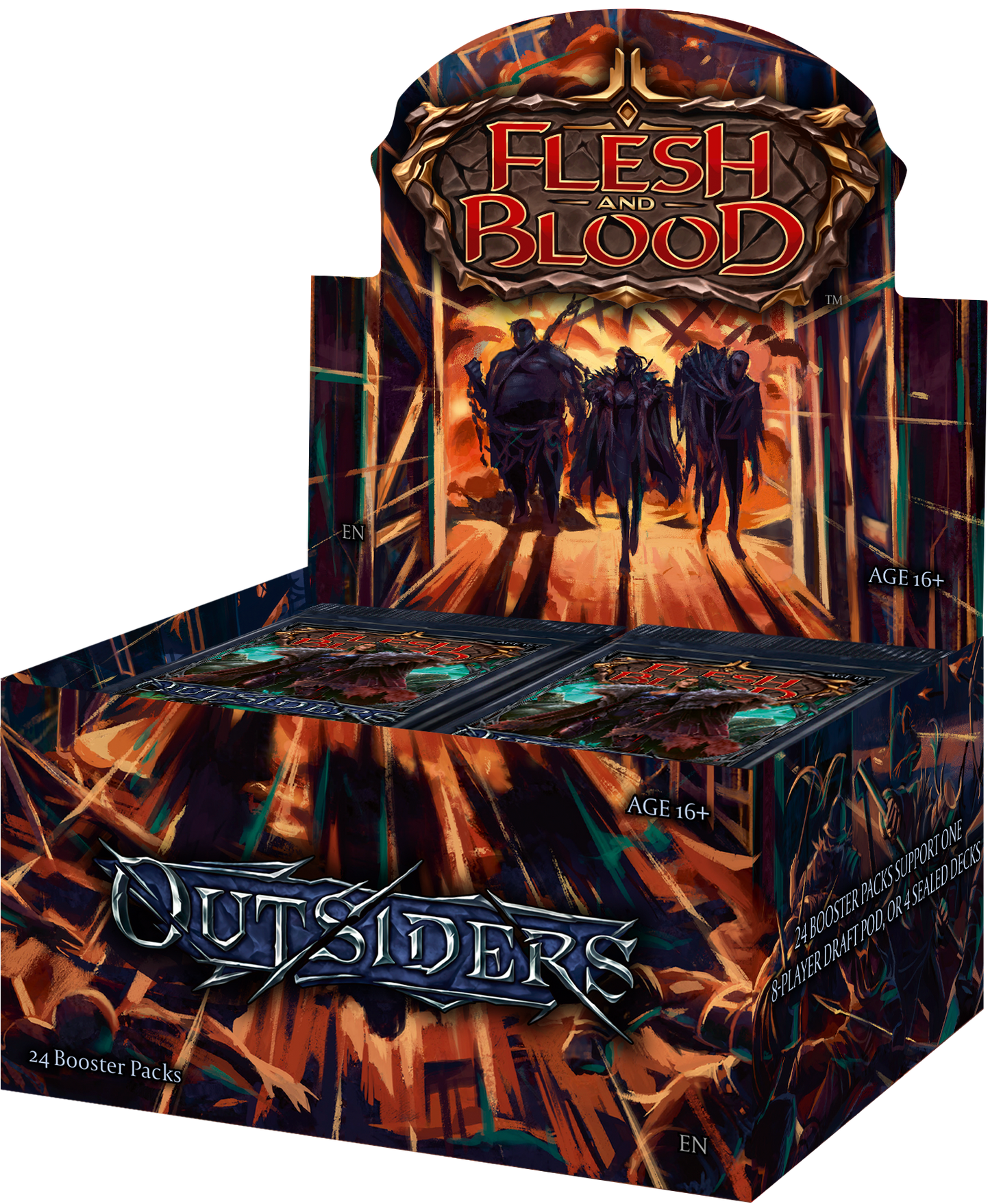 Flesh and Blood TCG - Outsiders Booster Box - Good Games
