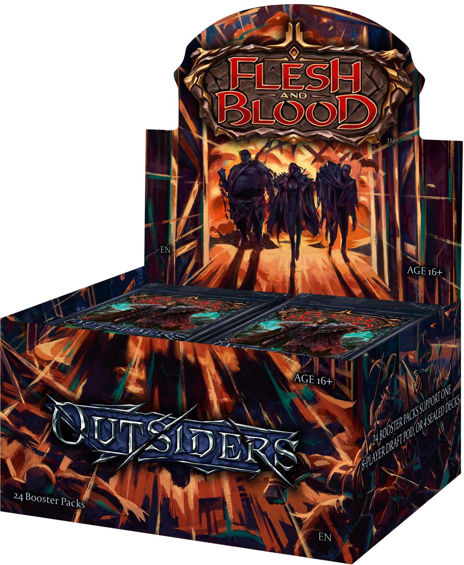 Flesh and Blood TCG - Outsiders Booster Box - Good Games