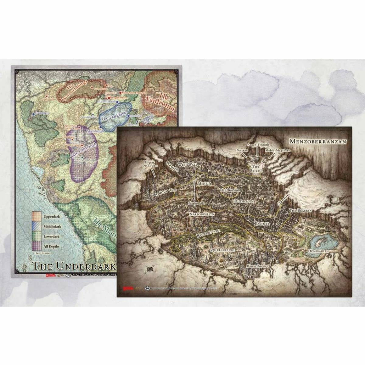 Dungeons & Dragons Out of the Abyss Map Set - Good Games