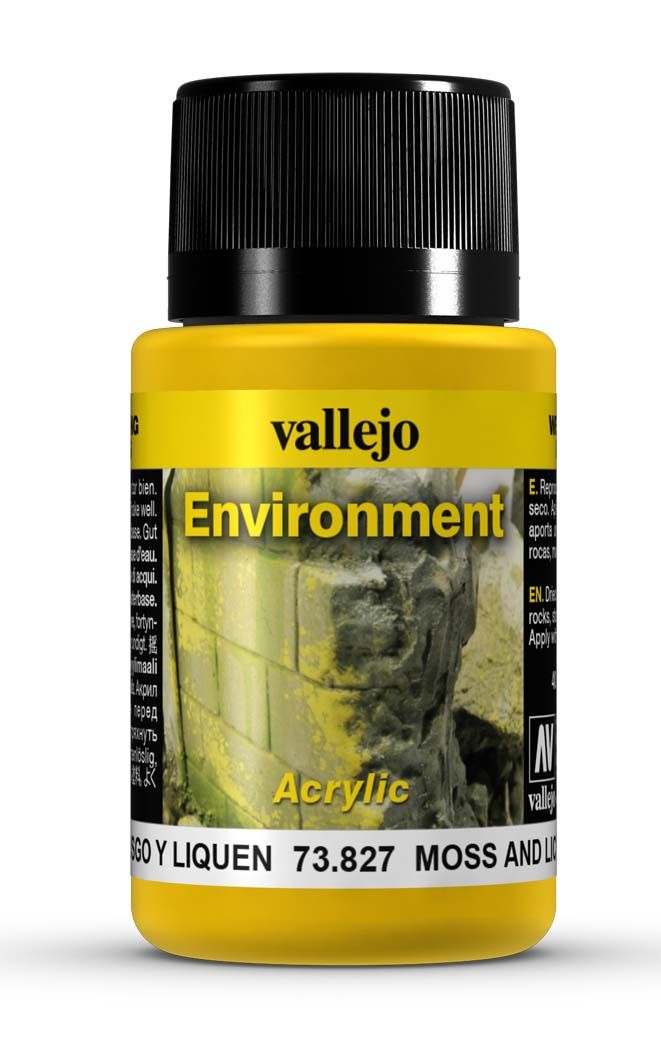 Vallejo Weathering Effects Moss And Lichen Effect 40 Ml - Good Games