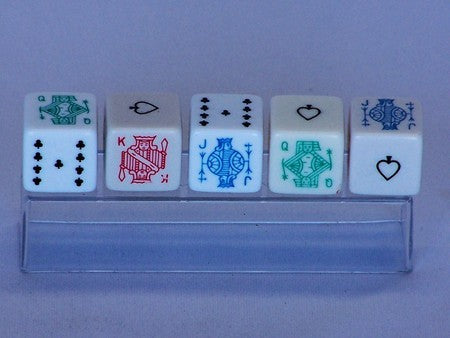 Poker Dice: Clear Case