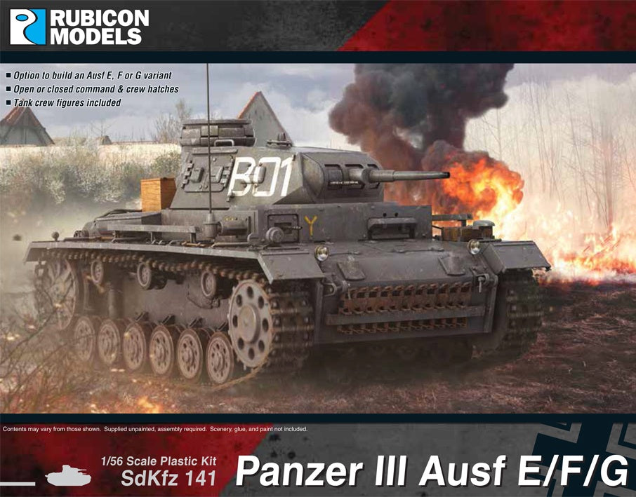 Panzer III Ausf E/ F/G Medium Tank - Good Games