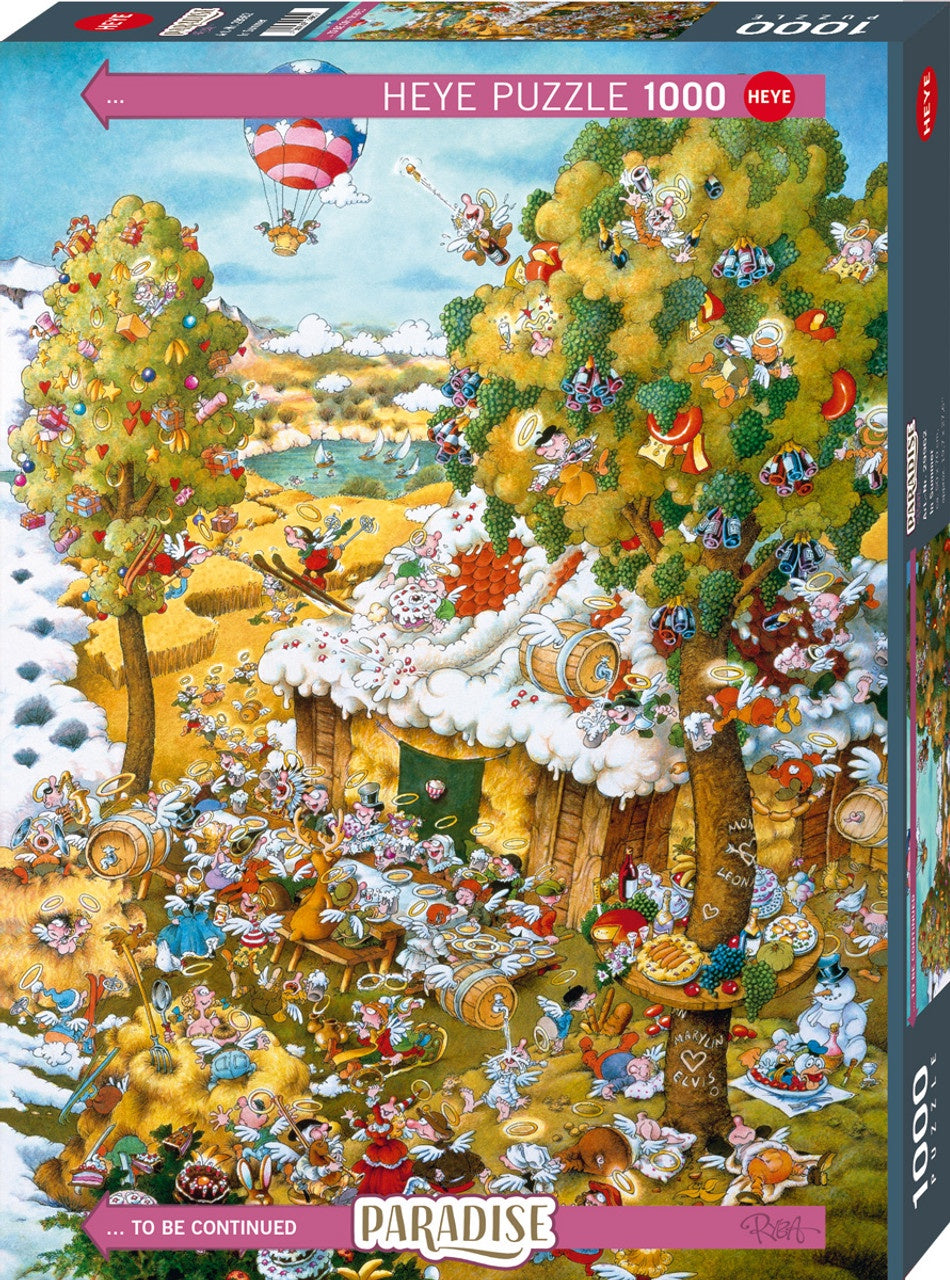 Heye - Paradise In Summer 1000 Piece Jigsaw - Good Games