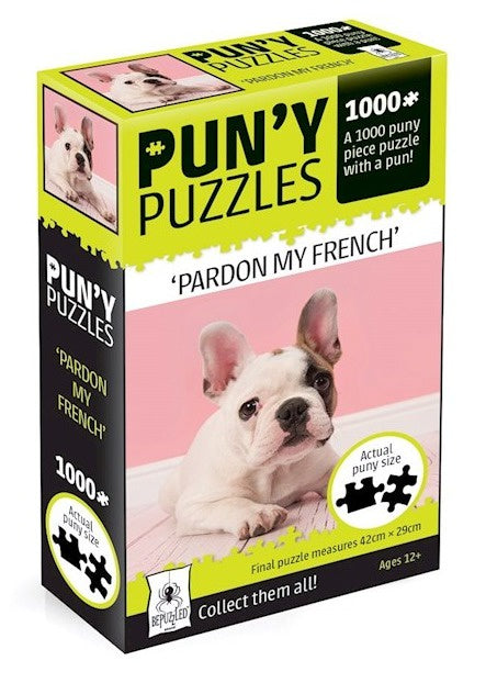 Puny Puzzles Pardon My French 18 Piece Jigsaw - Good Games