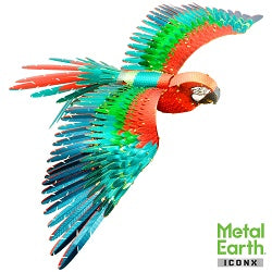 Metal Earth ICONX- Parrot Jubilee Macaw - Good Games