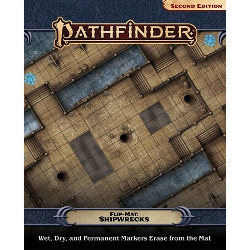 Pathfinder Flip Mat Shipwrecks - Good Games