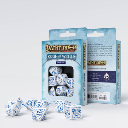 Q Workshop - Pathfinder Reign Of Winter Dice Set - Good Games