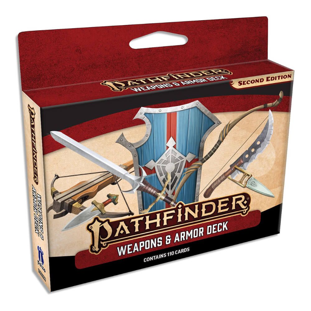 Pathfinder Second Edition - Weapons &amp; Armor Deck - Good Games
