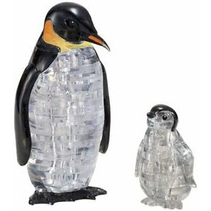 3D Penguins Crystal Puzzle