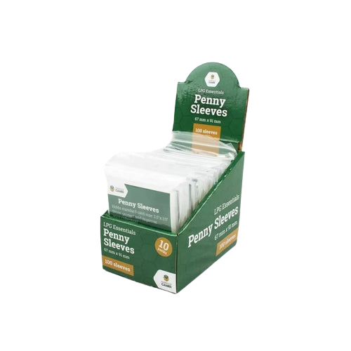 LPG Essentials - Penny Sleeves 67mm x 91mm Display (100)