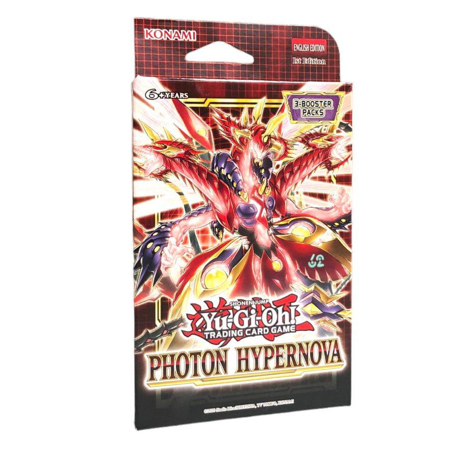 YuGiOh Photon Hypernova Tripack Tuckbox