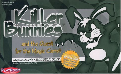 Killer Bunnies Ominous Onyx Booster - Good Games