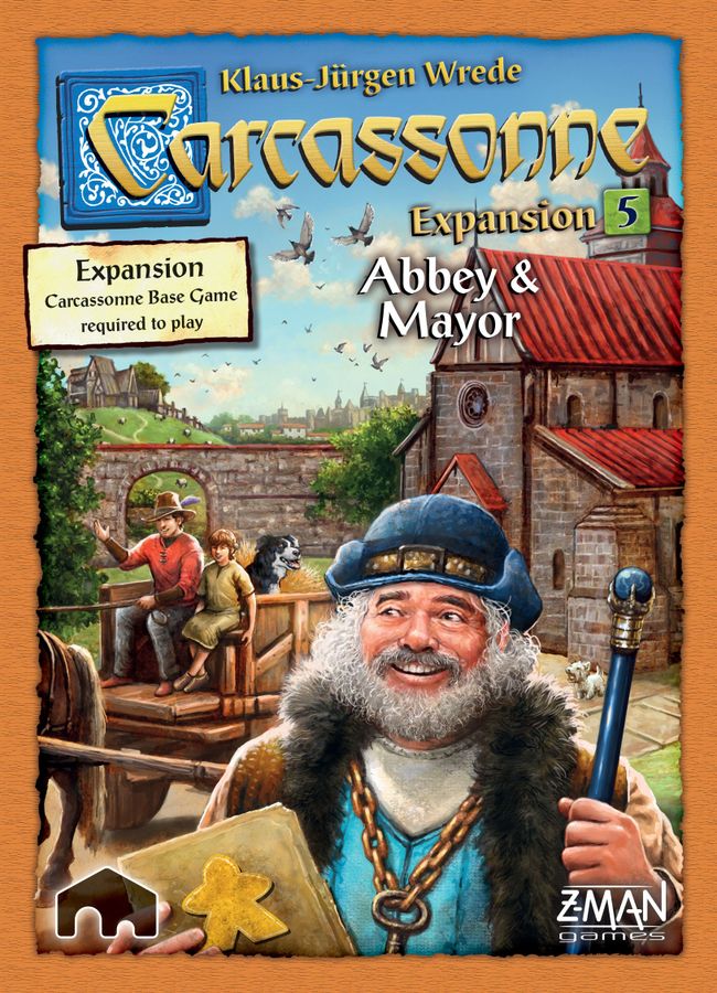 Carcassonne: Expansion 5 Abbey & Mayor - Good Games