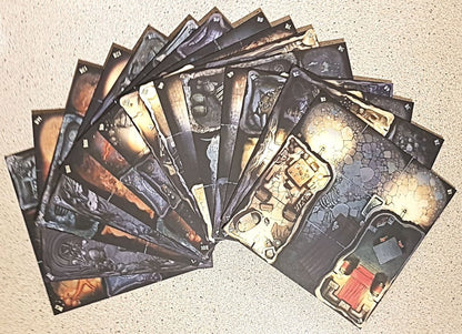 Massive Darkness A Quest of Crystal and Lava Tile Set - Good Games