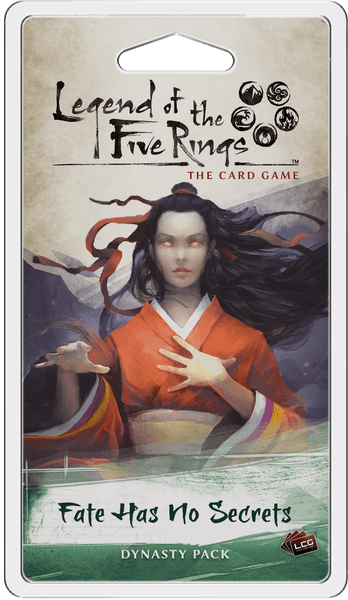Legend Of The Five Rings - The Card Game - Fate Has No Secrets - Good Games