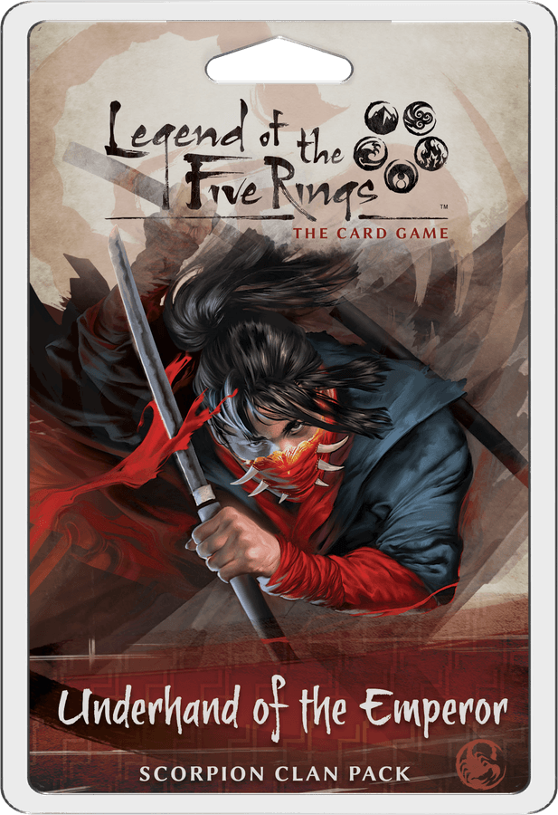 Legend Of The Five Rings - The Card Game - Underhand Of The Emperor Scorpion Clan Pack - Good Games