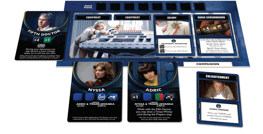 Doctor Who Time of the Daleks - Fifth and Tenth Doctor Expansion - Good Games