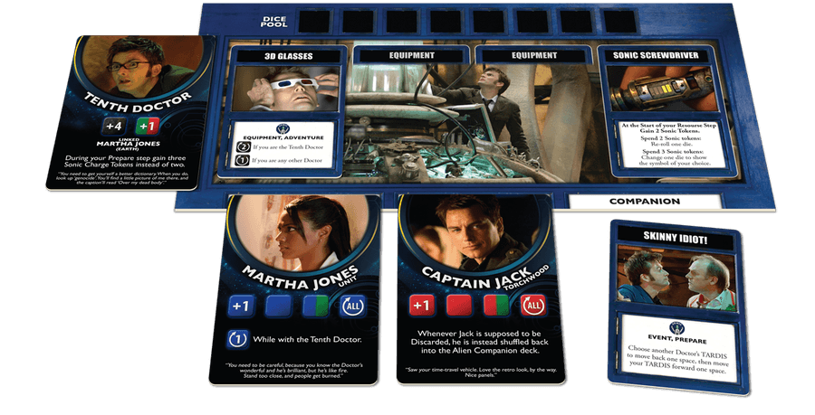 Doctor Who Time of the Daleks - Fifth and Tenth Doctor Expansion - Good Games