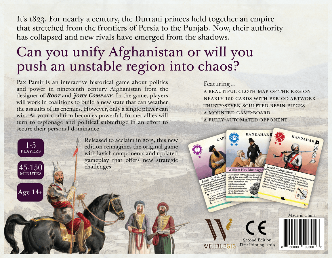 Pax Pamir: Second Edition - Good Games